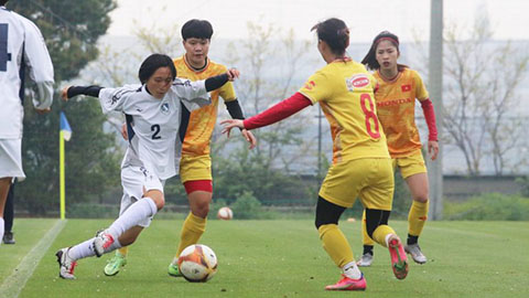 ĐT nữ Việt Nam thắng giòn giã đội bóng của Nhật Bản